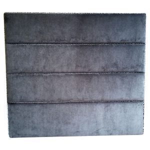 Small Double Upholstered Velvet Headboard - London Cushion Company